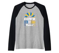 La sindrome di Down Regola la consapevolezza della sindrome di Down Maglia con Maniche Raglan