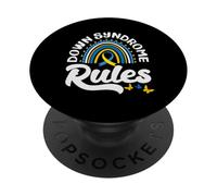 La sindrome di Down regola la consapevolezza della sindrome di Down PopSockets PopGrip Adesivo