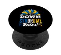 La sindrome di Down regola la consapevolezza della sindrome di Down PopSockets PopGrip Adesivo