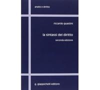 La sintassi del diritto [Paperback] [Jan 01, 2014] Guastini, Riccardo
