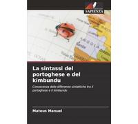 La sintassi del portoghese e del kimbundu: Conoscenza delle differenze sintattiche tra il portoghese e il kimbundu