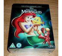 La Sirenetta Collezione 3 Film Disney 3 Blu-Ray Spagnolo Nuovo Sigillato A-B