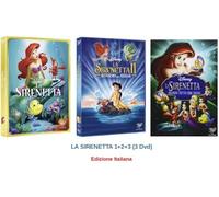 LA SIRENETTA La Collezione Completa 1+2+3 (3 Dvd) Ed. Italiana