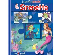 La Sirenetta. Libro puzzle