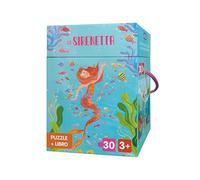 La sirenetta. Puzzle e libro. Ediz. a colori. Con puzzle