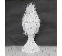 La sirenetta Ursula parrucca cosplay bianco corto sintetico bianco corto capelli sintetici costumi accessori parrucche SL-531