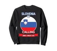 La Slovenia Chiama e Devo Andare - Sloveno Orgoglioso Felpa