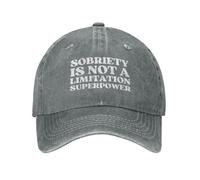 La sobrietà è una limitazione, è un superpotere. Cappello per uomini e don