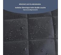 La soluzione completa for la copertura della vasca idromassaggio: ritenzione del calore superiore, protezione 210D for tutte le stagioni, ampia compatibilità(A(Square 145 * 145 * 70cm))