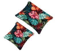 La soluzione da viaggio: 2 custodie colorate Galaxy Space-738 Shrapnel - Borsa per il trucco compatta, Multicolore 09, A：7.1x5.8in/18x14.8cm，B:4.7x4.5in/12x11.5cm