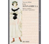La Sonnambula - Opera Vocal Score - Vincenzo Bellini - Pianoforte
