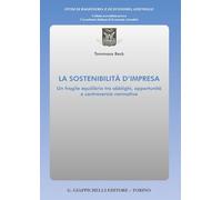 Libri Tommaso Beck - La Sostenibilita D'impresa