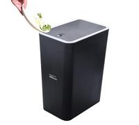 La spazzatura stretta può essere dotata di coperchio, la spazzatura può essere con il coperchio della pressa | Push Top la spazzatura può - sottile contenitore per rifiuti Wastebasket Press Top