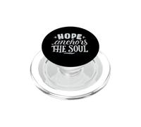 La speranza ancora l'anima Fede cristiana Inspirational PopSockets PopGrip per MagSafe