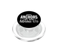 La Speranza Ancorata all'Anima - Ebrei 6:19 PopSockets PopGrip per MagSafe