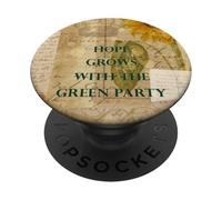La speranza cresce con il partito verde - PopSockets PopGrip Adesivo