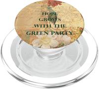 La speranza cresce con il partito verde - PopSockets PopGrip per MagSafe