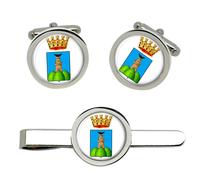 La Spezia (Italia) Gemelli E Fermacravatta Set