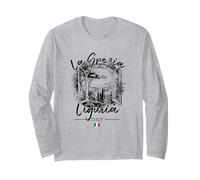 La Spezia Liguria Riviera Italiana Bandiera Italia Souvenir Maglia a Manica