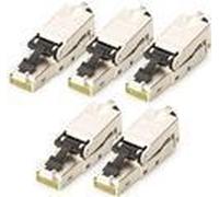 La spina CAT 6A DIGITUS per l'installazione sul campo è una spina RJ45 moderna e di alta qualità che si caratterizza non solo NEW