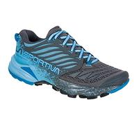 La Sportiva 26Z900621 Donna Scarpe da Montagna, Carbon/Pacific Blue, 39 EU