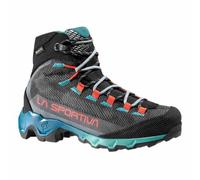 La Sportiva Aequilibrium Hike GTX W - scarpe da trekking - donna 38,5 EU Grey/Light Blue woman Vibram,Gore-Tex Extended Comfort,Impact Brake System,Bluesign
