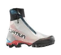 La Sportiva Aequilibrium Speed Gtx W - scarponi alta quota - donna 41 EU Grey/Black/Red/Light Blue woman Vibram,Gore-Tex Performance Comfort,Recycled Materials,Impact Brake System
