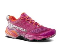 La Sportiva Akasha II Woman Green Banana/Lagoon, Scarpe da Trail Running Donna, Taglia Unica, 411322 Springtime Cherry Tomato, 38 EU