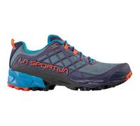 La Sportiva Akira II - scarpe trail running - uomo 46 EU Blue/Red man Vegan,Recycled Polyester,Ortholite,Impact Brake System