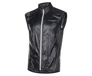 LA SPORTIVA Blizzard Windbreaker Vest M Black/Carbon Vestito Uomo