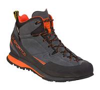 La Sportiva Boulder X Mid, Scarpe da Montagna Uomo, Carbon/Flame, 43.5 EU