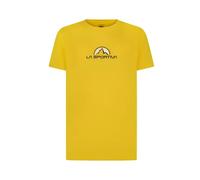 La Sportiva Brand Short Sleeve T-shirt Giallo L Uomo