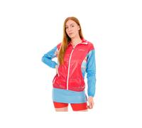 La Sportiva Briza Windbreaker W - giacca trail running - donna S Red/Light Blue woman Recycled Materials