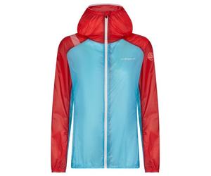 La Sportiva Briza Windbreaker W - giacca trail running - donna Blue/Red S