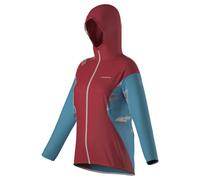 La Sportiva Briza Windbreaker W - giacca trail running - donna XS Red/Light Blue woman Recycled Materials