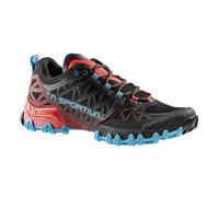 La Sportiva Bushido II GTX - scarpa trail running - donna 37,5 EU Black/Red/Light Blue woman Impact Brake System,Gore-Tex