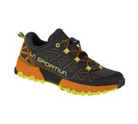 La Sportiva Bushido II Jr - scarpe trailrunning - bambino 34 EU Black/Orange/Green junior Ortholite,Impact Brake System