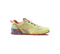 La Sportiva Bushido III GTX W - scarpe trail running - donna 39,5 EU Yellow/Red/Blue woman Pfc-Free,Impact Brake System,Vegan,Ortholite,Bluesign,Gore-Tex Invisible Fit