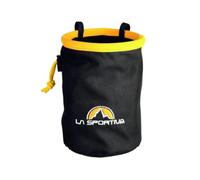 La Sportiva Chalk Bag Sacchetto Portamagnesite, Nero/Giallo
