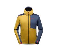 La Sportiva Chill Thermal Hoody M - felpa in pile - uomo M Yellow/Blue man Recycled Polyester,Polygiene