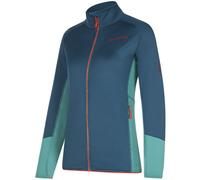 La Sportiva Chill W - felpa in pile - donna XS Dark Blue/Blue/Red woman Recycled Materials,Polygiene