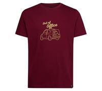 T-shirt La Sportiva Cinquecento manica corta granata - L