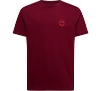 La Sportiva Circle Logo Short Sleeve T-shirt Rosso L Uomo