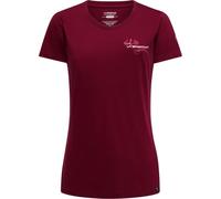 LA SPORTIVA Climb Flower T-shirt W - Donna - Rosso - Taglia L- modello 2026