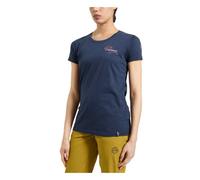 La Sportiva Climb Flower W - T-shirt - donna M Dark Blue woman Cotone Organico/Biologico