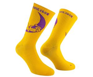 La Sportiva - Climbing On The Moon Socks - Calze casual EU 38-40 giallo