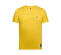 La Sportiva Climbing on the Moon t-shirt Giallo M
