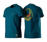 La Sportiva - Climbing On The Moon - T-shirt M blu