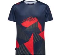 LA SPORTIVA Comp T-shirt M - Uomo - Blu / Rosso - Taglia L- modello 2026