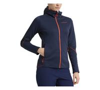 La Sportiva Cosmic Hoody W - felpa in pile - donna XS Dark Blue/Red woman Polygiene,Recycled Polyester,Bluesign,Tencel/Lyocell
